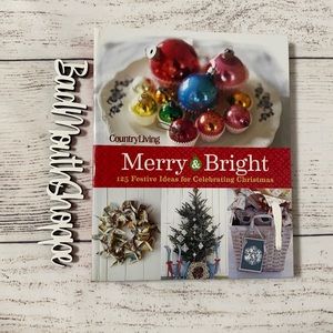 *Country Living Merry & Bright Christmas DIY Idea Project Crafts Book